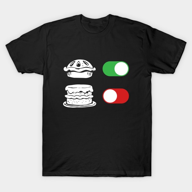 Pie ON Cake OFF T-Shirt by CCDesign